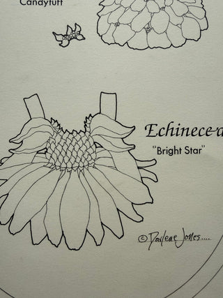 Botanical Prints Reimagined: Dressing a Vintage Paper Doll in Real Pressed Flowers