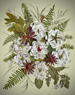 When Music Becomes Flowers: Preserving a Wedding Bouquet Made From Sheet Music